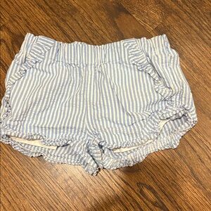 Crewcuts Blue and White Striped Shorts